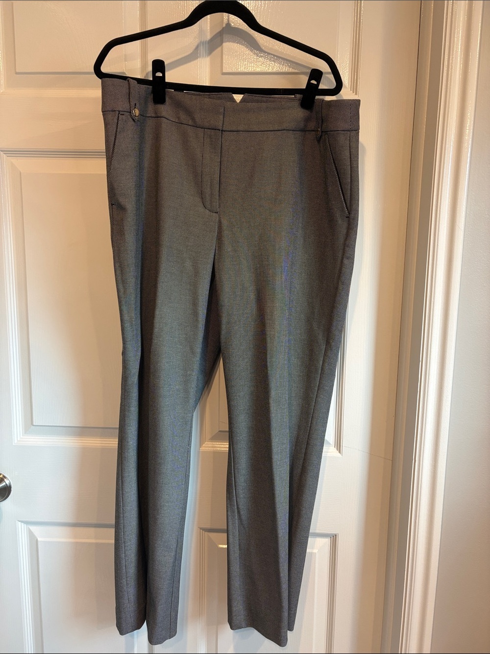 LOFT Julie Classic Women's Grey Dress Pants